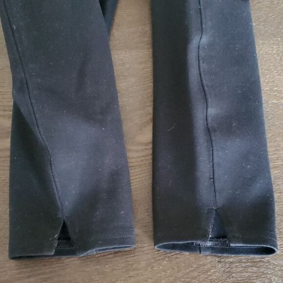 Spanx High Waisted Skinny ANKLE Leggings Black Woman's WOMEN'S Petite MEDIUM - Picture 9 of 12